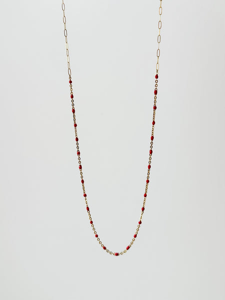 Gold Filled Enamel Layering Chain