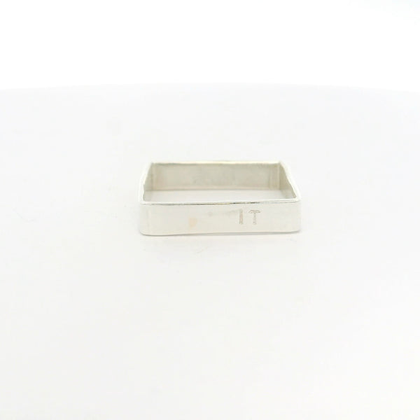 4mm Square "IT,OFF,YOU,YEAH" Ring