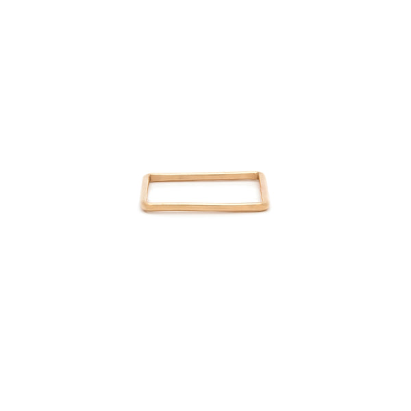 Square Stackers - Gold Filled
