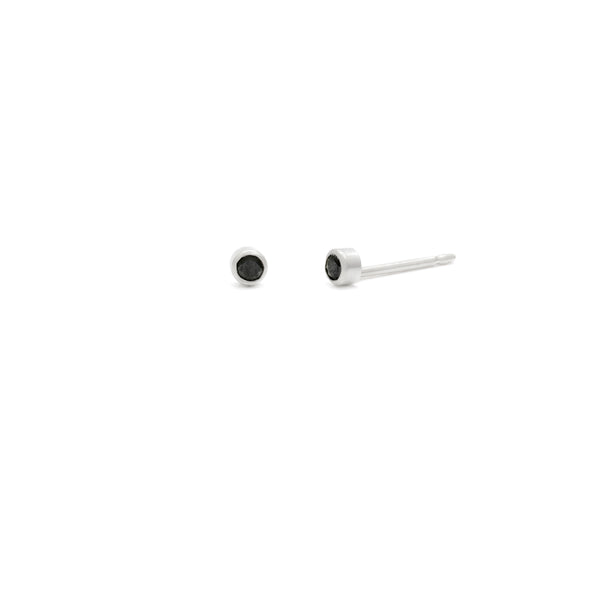 Tiny 2mm Gemstone Studs