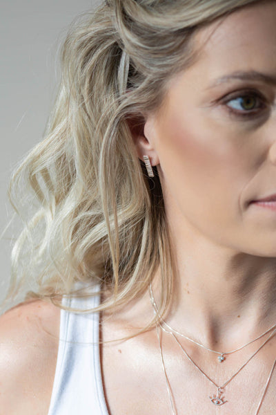 Birch Bark Flat Studs