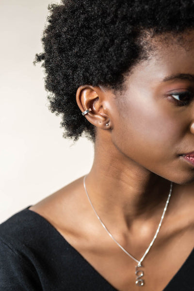 Hammered Ear Cuff