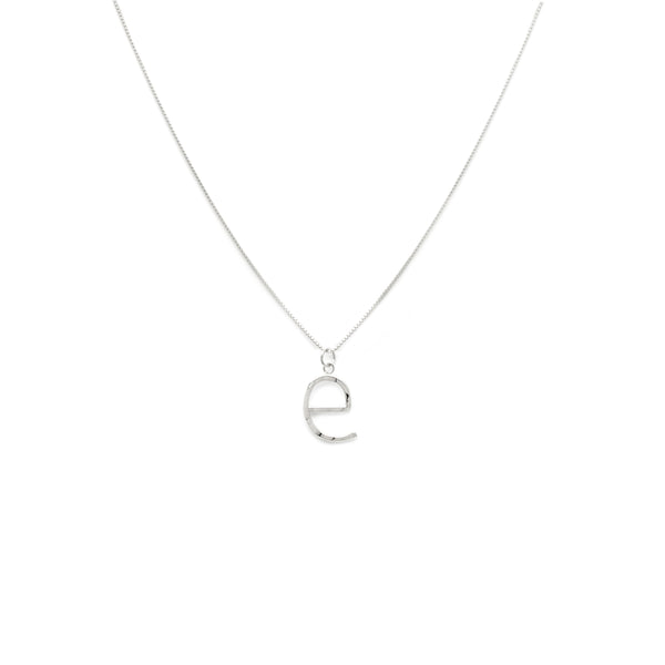 Alphabet Pendant 'E'