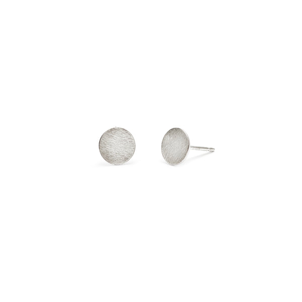 Micro Dot Studs - Brushed