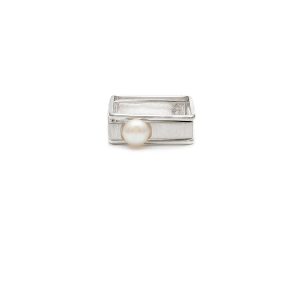 Square Stackers - Sterling Silver