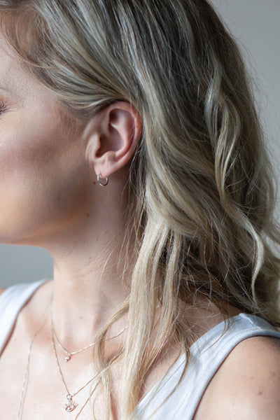 Full Hoop Sleeper Earrings