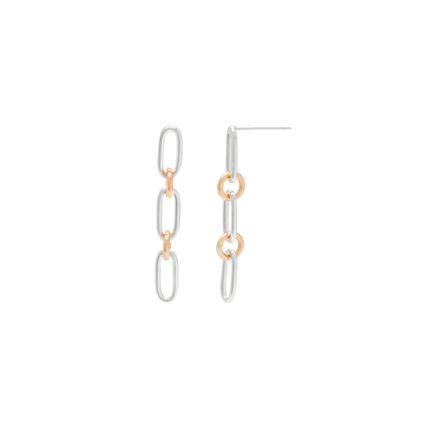 Medium Link Chain Earrings