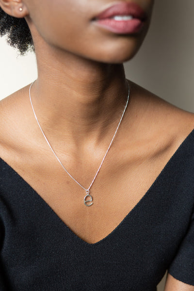 Alphabet Pendant 'X'