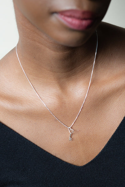 Heart Key Pendant