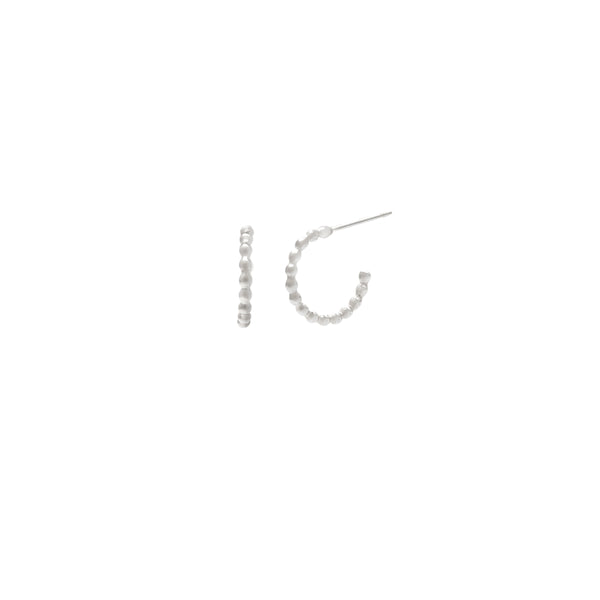 Bead Hoop Earrings