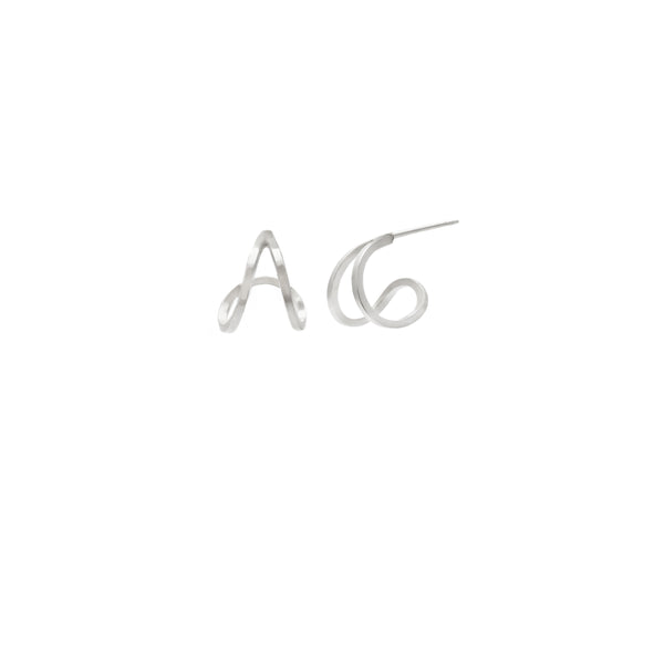 Small Double Hoop Earrings