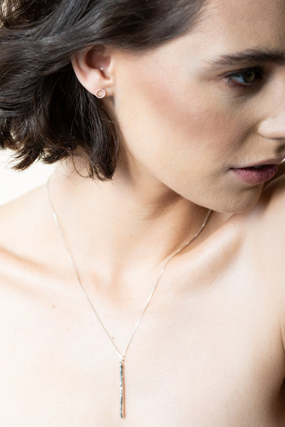 Tiny Rope Circle Studs