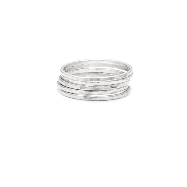Simple Stackers - Silver Hammered